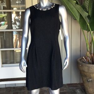 REDUCED!  NWT Eliza J Black Fit and Flare cocktail dress. Size 14.